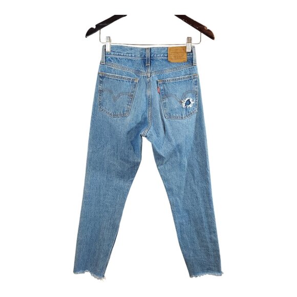 Levi's Lot of (3) Wedgie Icon Fit High Rise Cheeky Ankle Jeans Casual Women's 24 - Picture 4 of 12